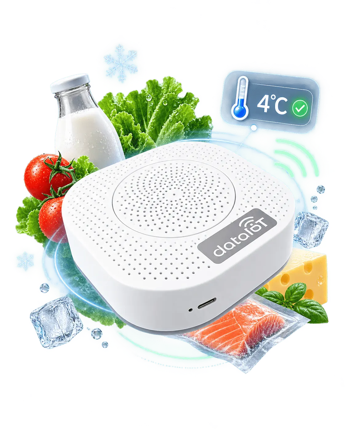 Sensor IoT de temperatura da Data IoT