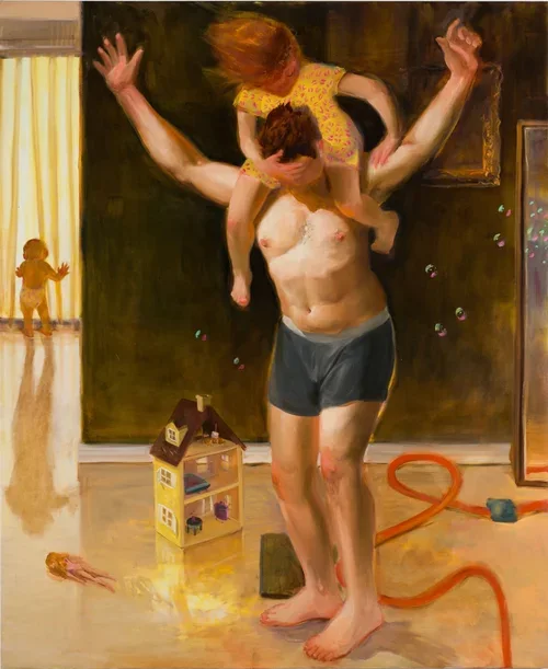 Larry Madrigal — Domestic scene