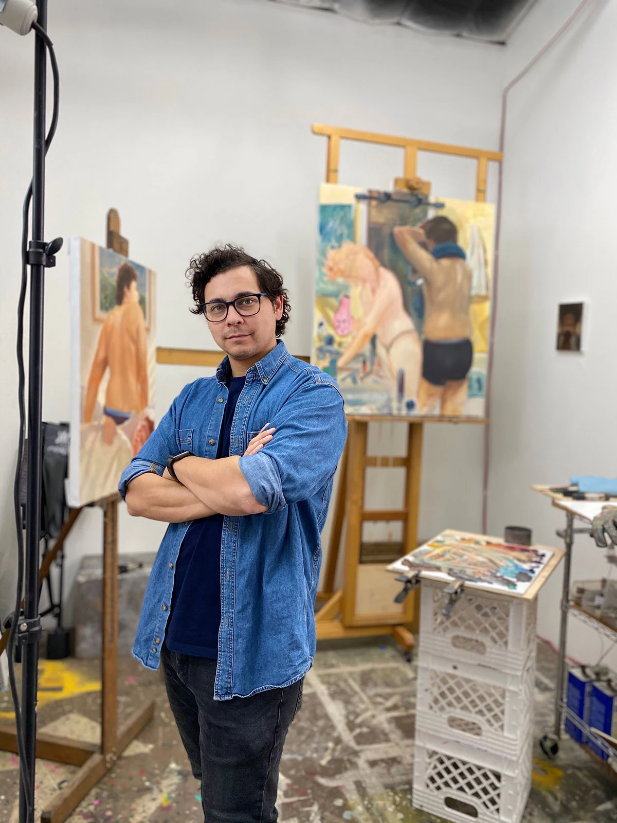 Larry Madrigal — artist at MALLORCA ART RETREAT