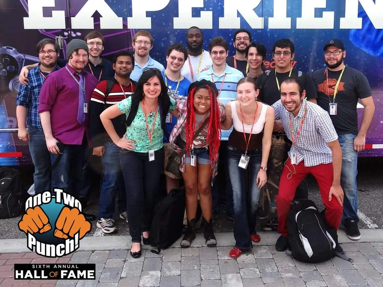UX Lab crew — group team photo