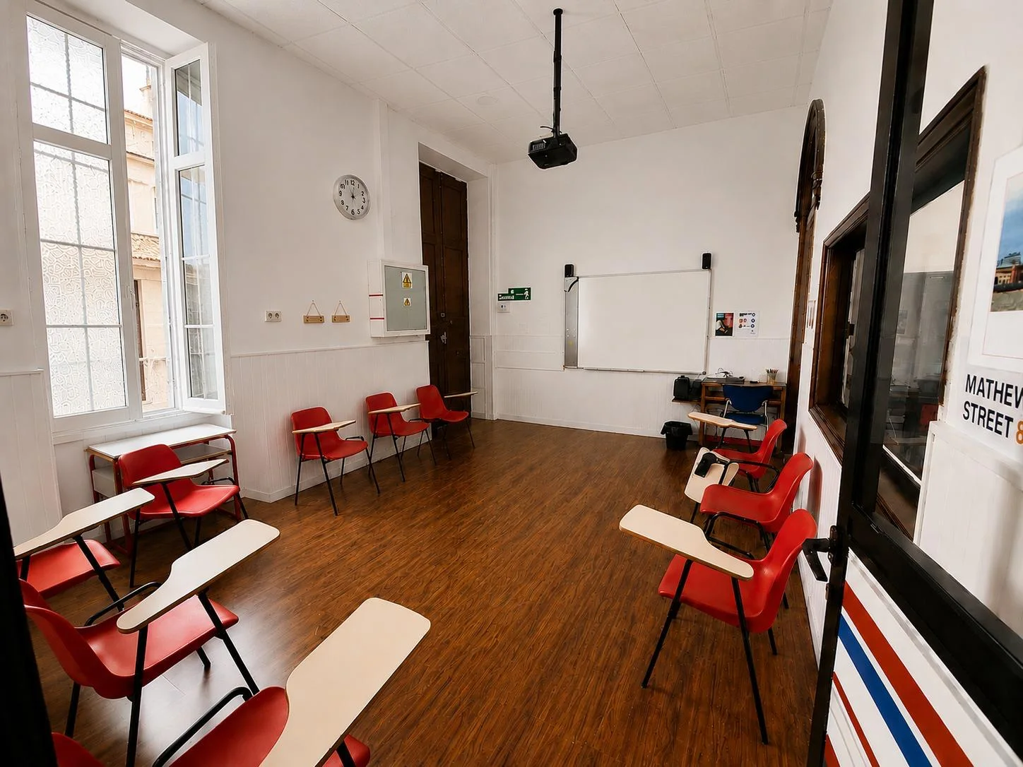 Aula luminosa