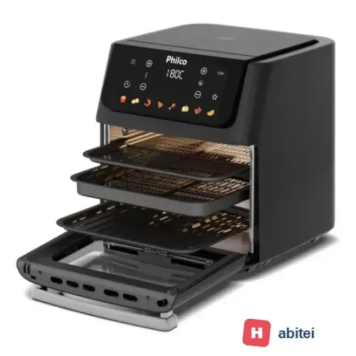 Fritadeira Air Fryer Philco 16 Litros Paf16c Preto