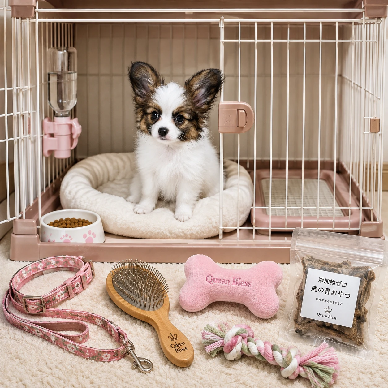 子犬のお迎え準備ガイド｜パピヨン子犬・ポメラニアン子犬を迎える完全