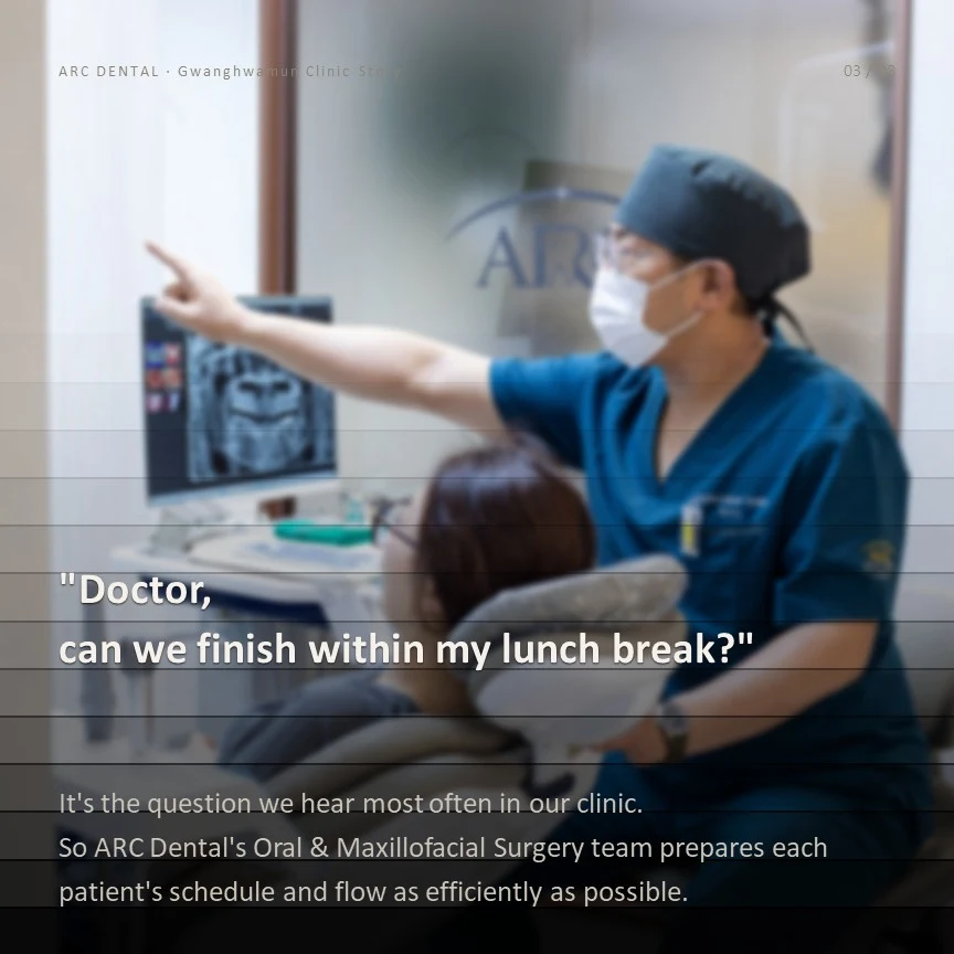 Doctor, can we finish within my lunch break?