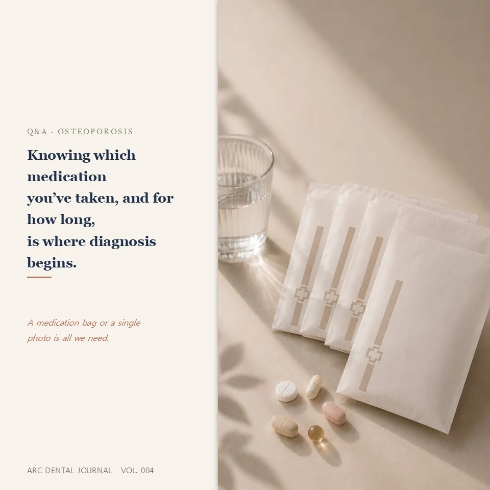 Q&A: Osteoporosis - Knowing which medication you have taken is where diagnosis begins