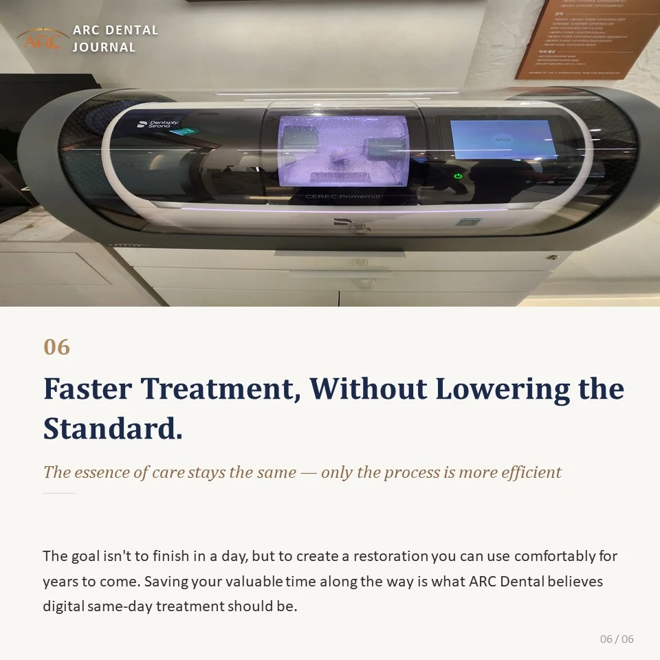 Even when saving time, treatment standards are not lowered