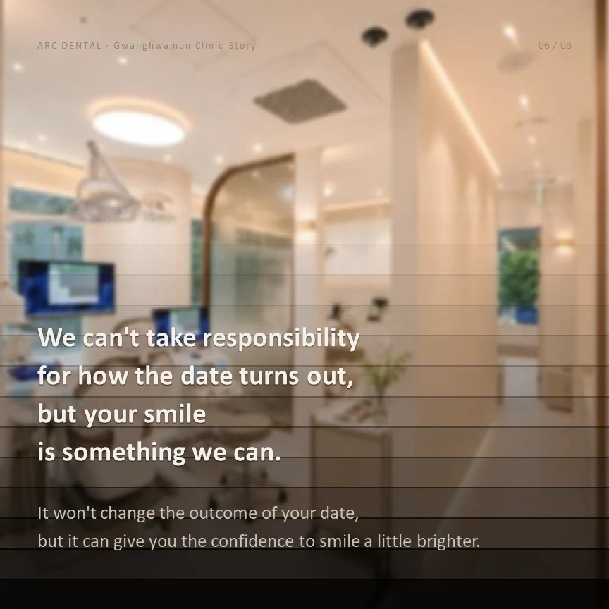 We cannot take responsibility for the date, but we can for your smile