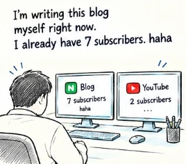 Writing the blog myself after opening - seven subscribers Writing my own blog and running a YouTube channel after opening the clinic