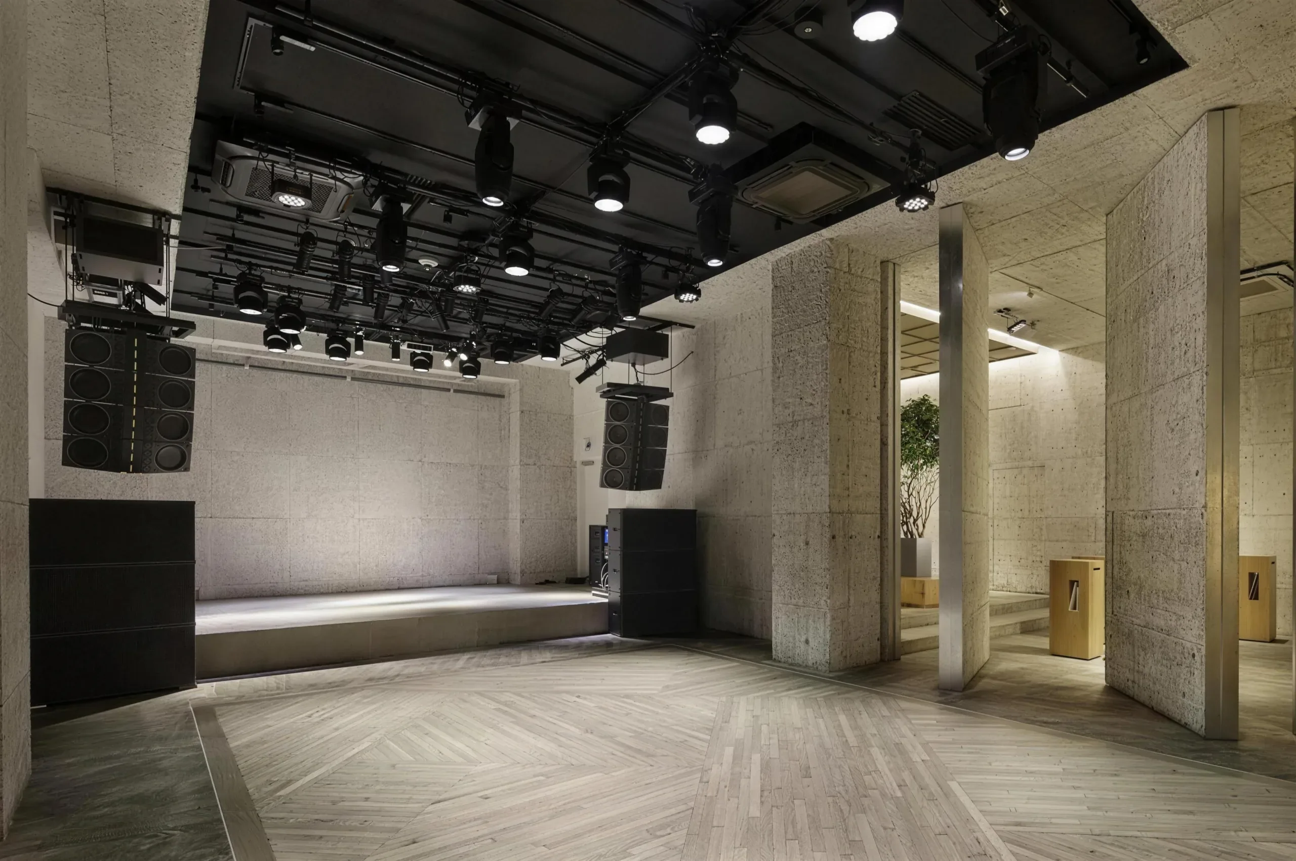 WALL&WALL ステージ全景