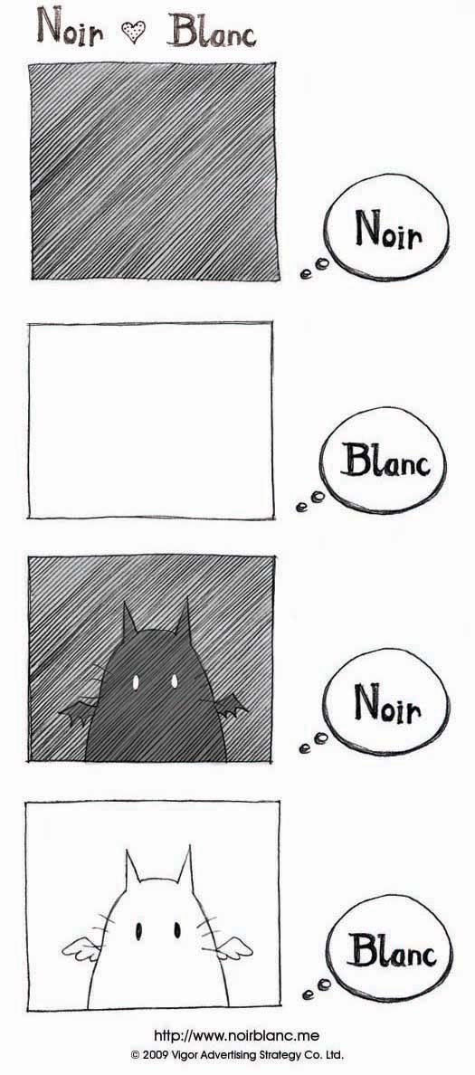 四格 01｜Noir / Blanc 登場