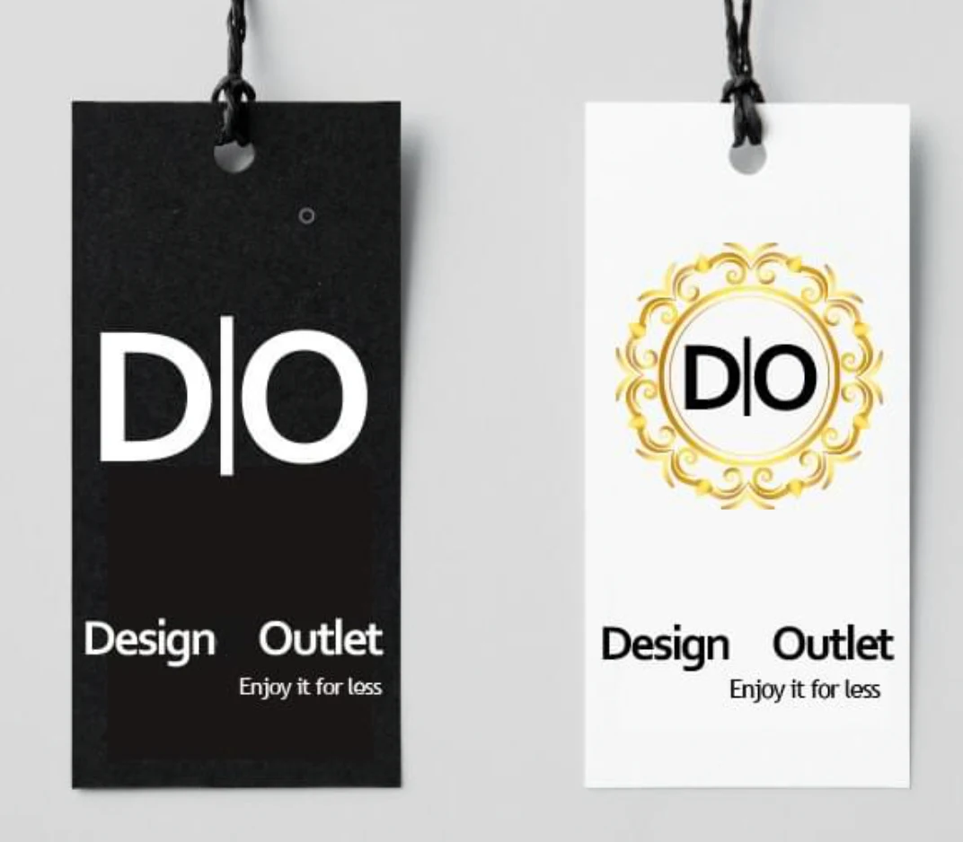 DIOutlets Product Hangtag