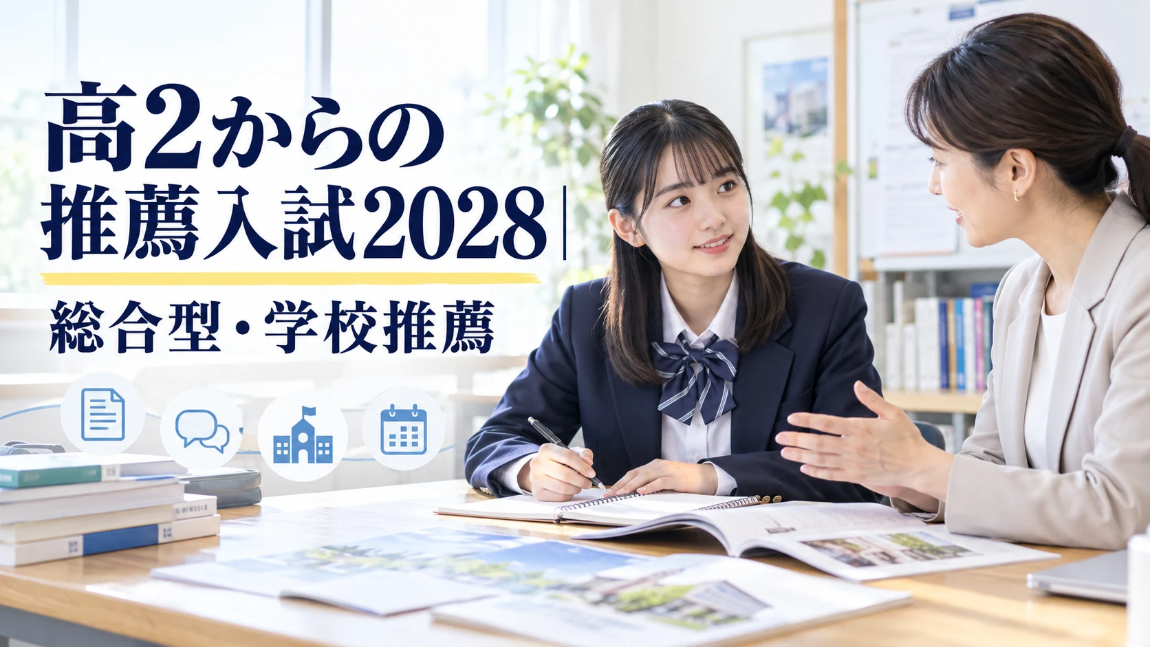 高2からの推薦入試2028|総合型・学校推薦