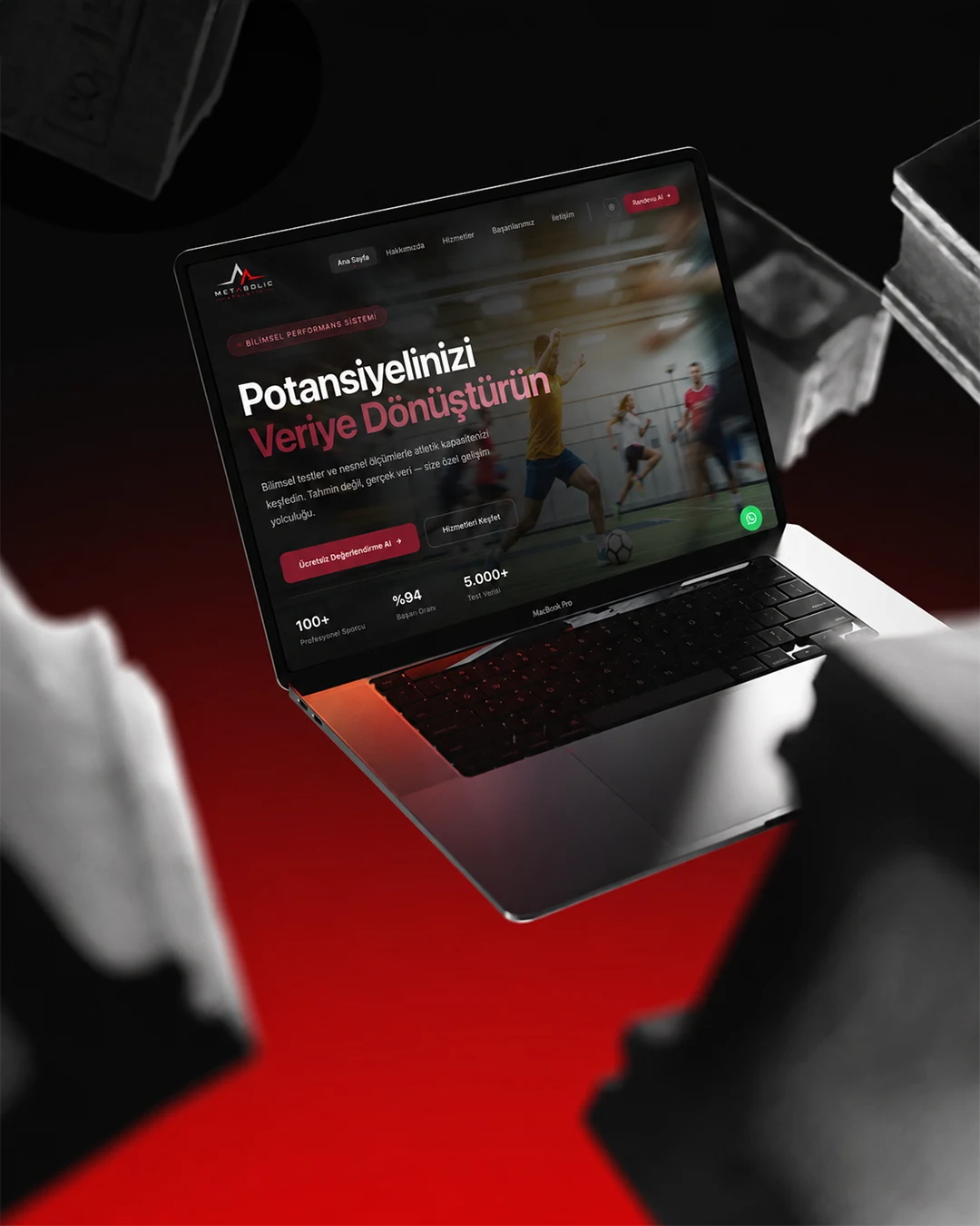 Metabolic Athletic projesi uygulama örneği 1